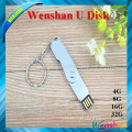 full metal swivel usb flash drive promotional gift steel alloy rotative usb stick